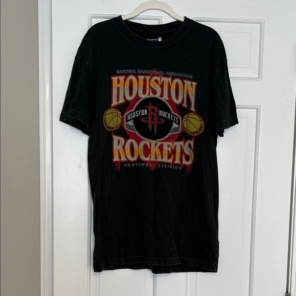 Abercrombie & Fitch Black Houston Rockets Tee